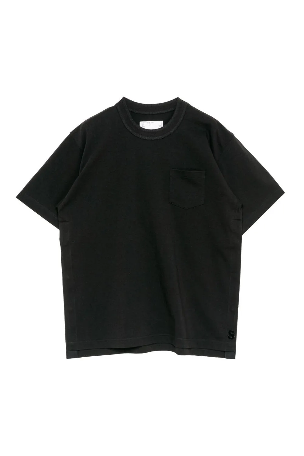 sacai  |Crew Neck Pullovers Street Style Plain Cotton Short Sleeves