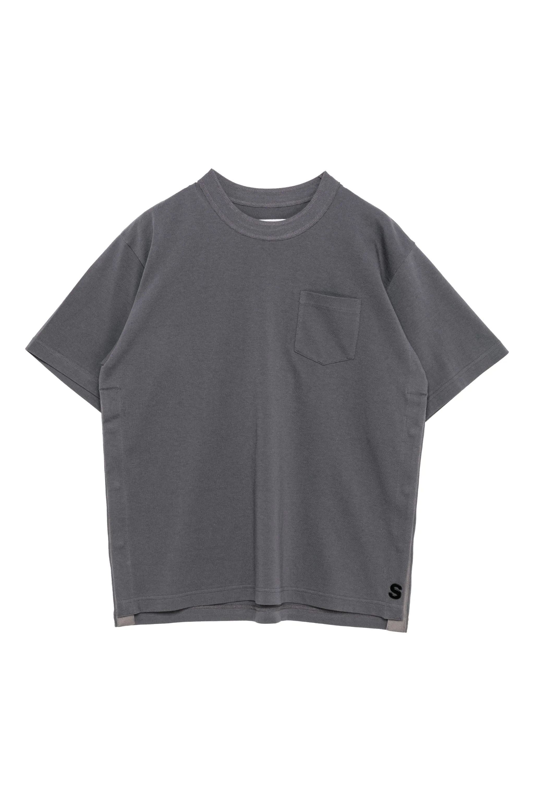 sacai  |Crew Neck Pullovers Street Style Plain Cotton Short Sleeves