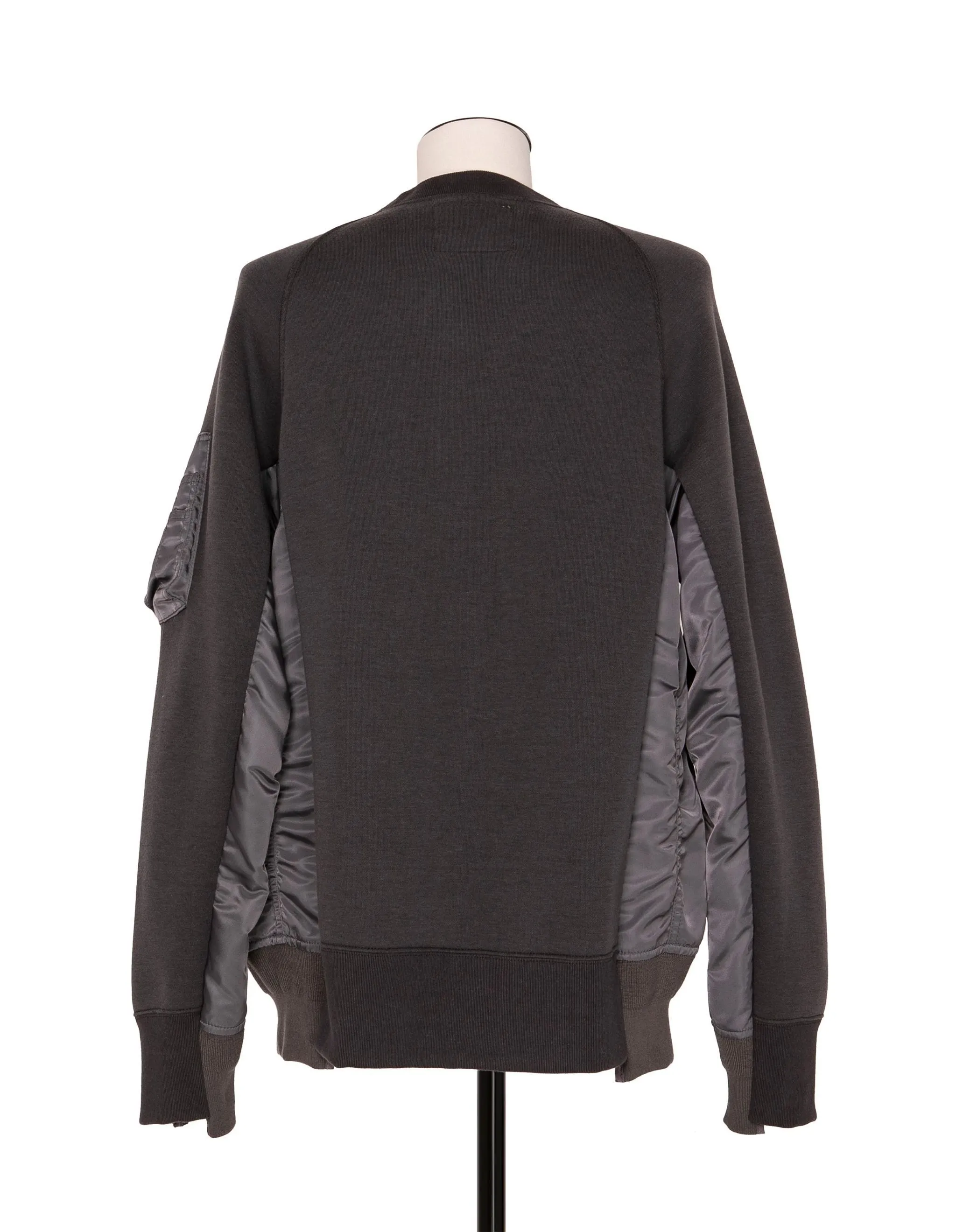 sacai  |Nylon Street Style Long Sleeves Plain Cotton Designers