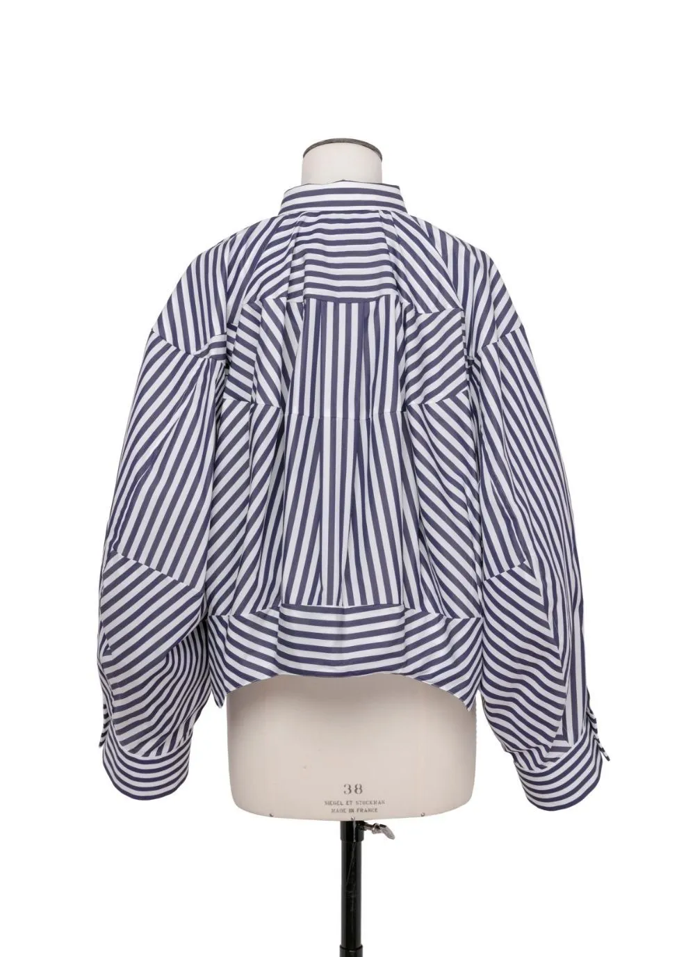 sacai  |Stripes Casual Style Street Style Long Sleeves Plain Cotton