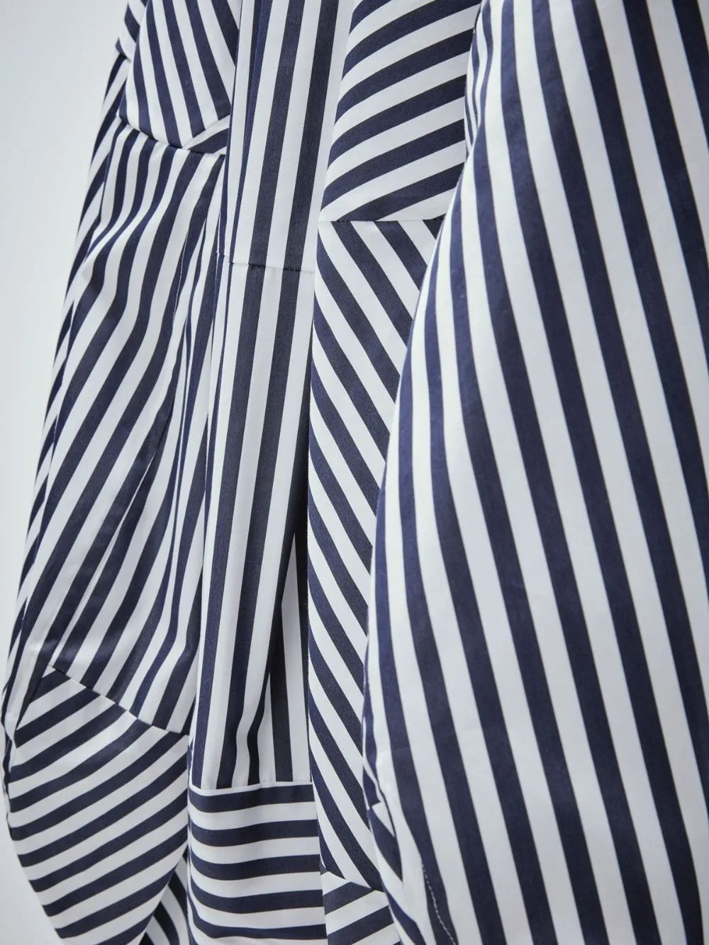 sacai  |Stripes Casual Style Street Style Long Sleeves Plain Cotton