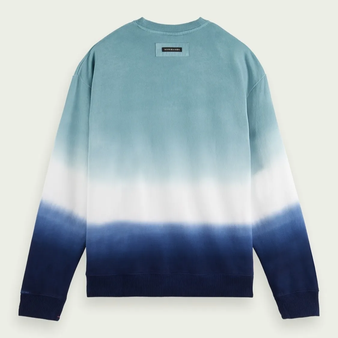 Scotch & Soda  |Crew Neck Pullovers Street Style Tie-dye Long Sleeves Cotton