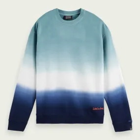 Scotch & Soda  |Crew Neck Pullovers Street Style Tie-dye Long Sleeves Cotton