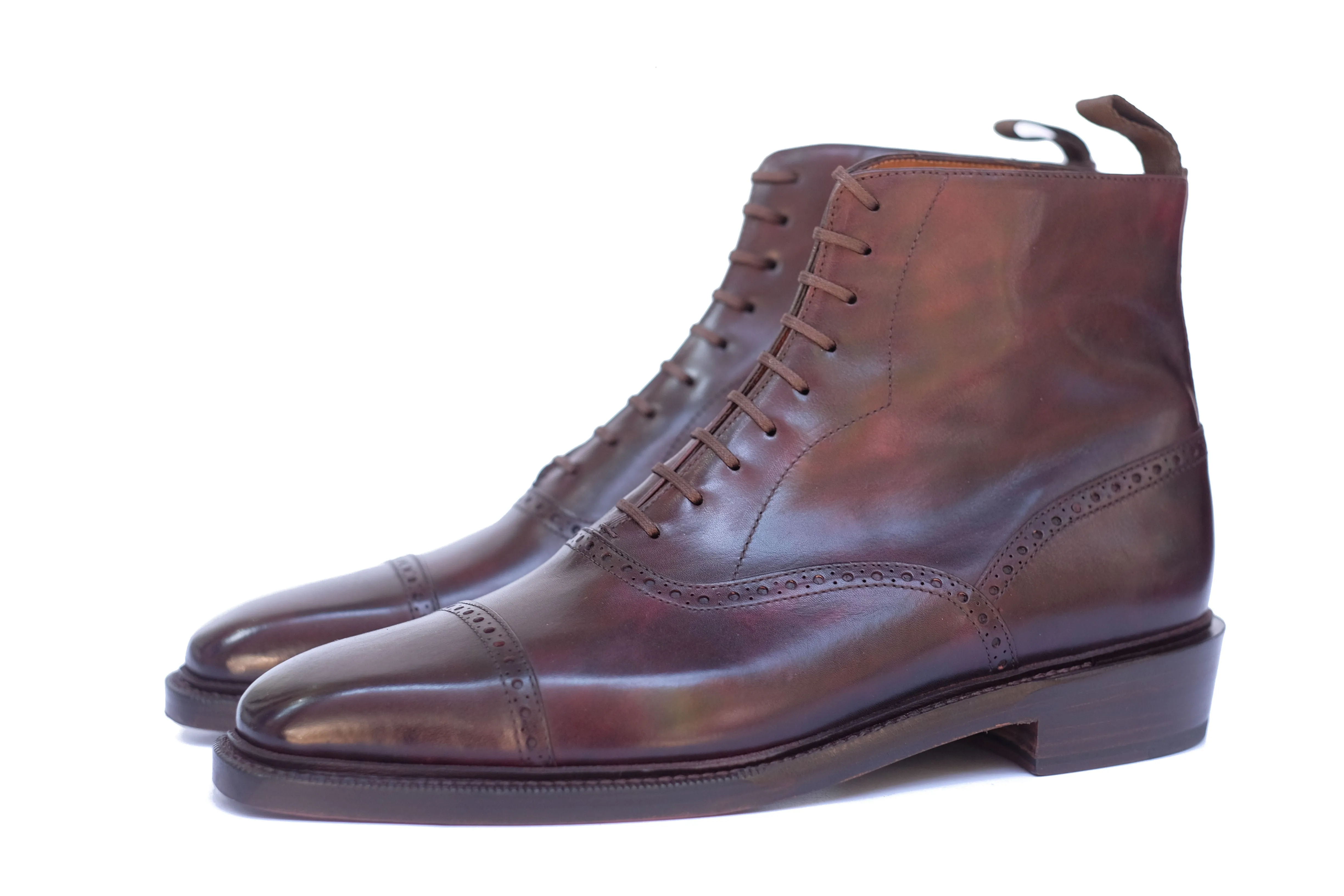 Seaview - MTO - Plum Museum Calf - MGF Last - Double Leather Sole - Storm Welt