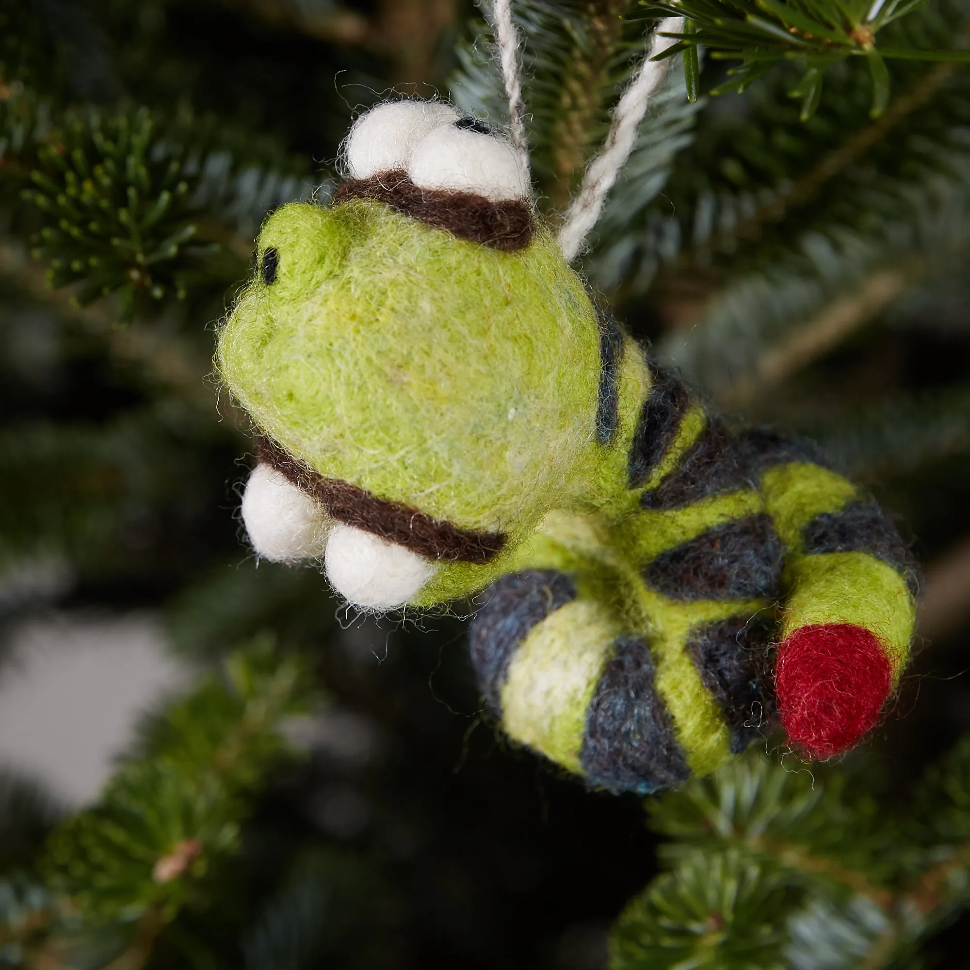 Snake Wool Ornament