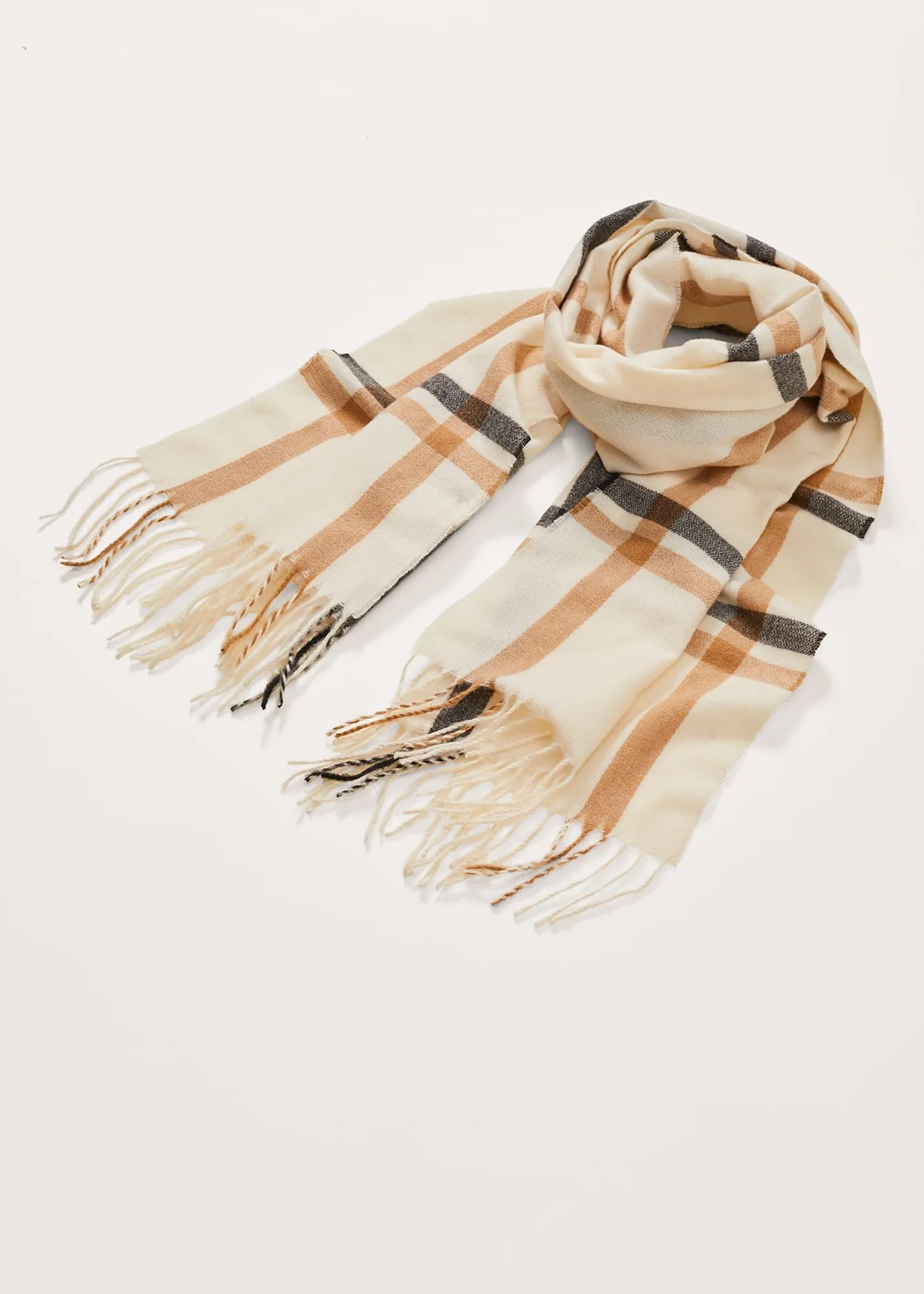 Sollie Check Scarf