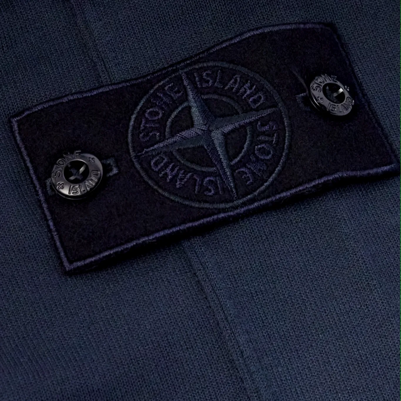 STONE ISLAND  |Long Sleeves Cotton Logo Sweatshirts