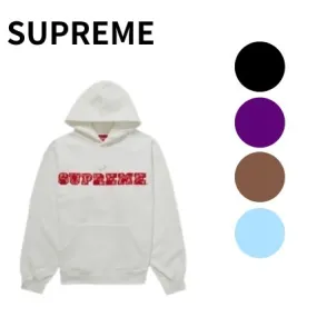 Supreme  |Pullovers Unisex Sweat Street Style Long Sleeves Plain Logo