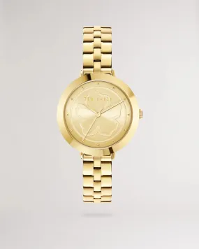 Ted Baker - Ammiee Gold Magnolia Dial Bracelet Watch