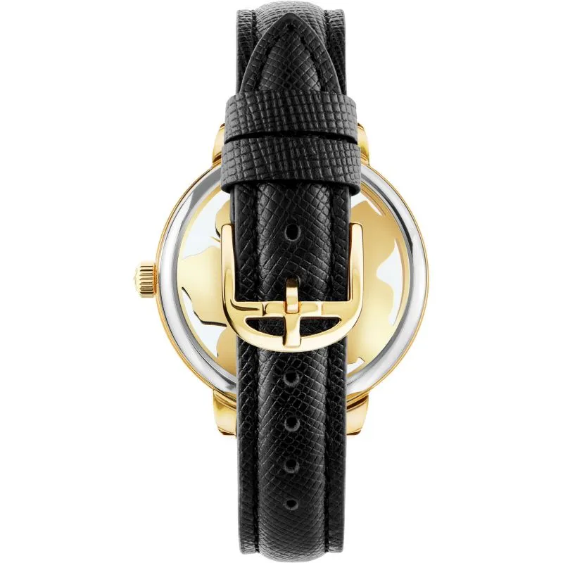 Ted Baker - Black/Gold Magnolia Ladies Watch