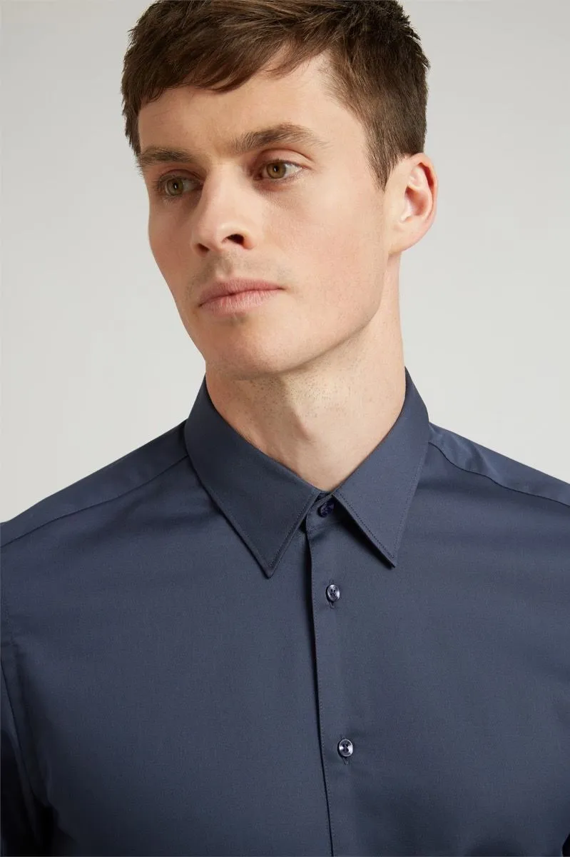 Ted Baker Duddon Core Long Sleeve Shirt Steel Navy