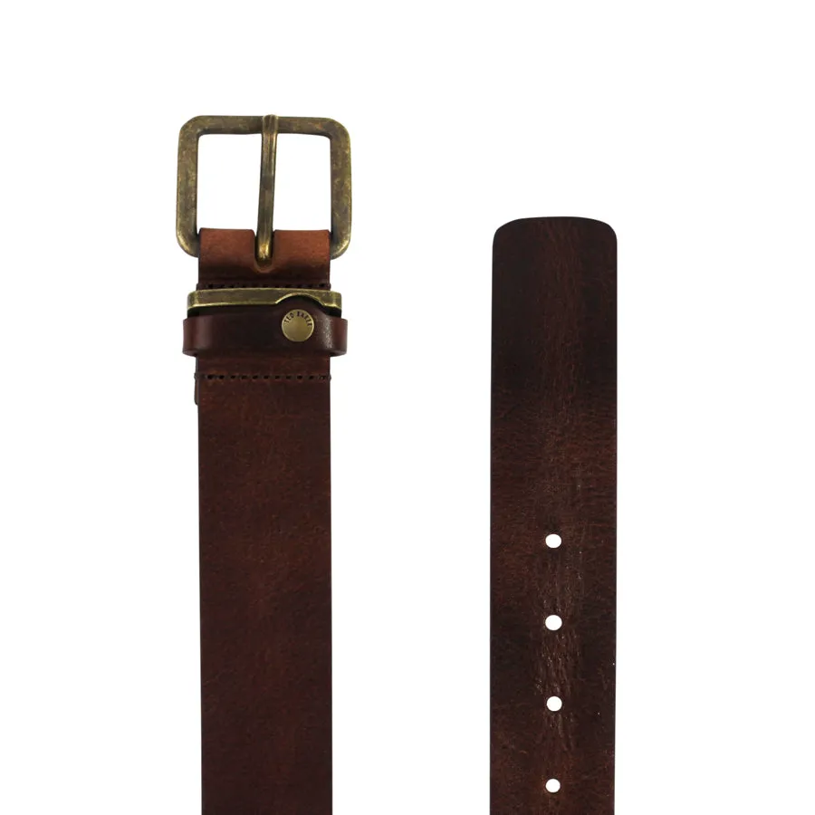 Ted Baker - Katchup Leather Belt in Tan