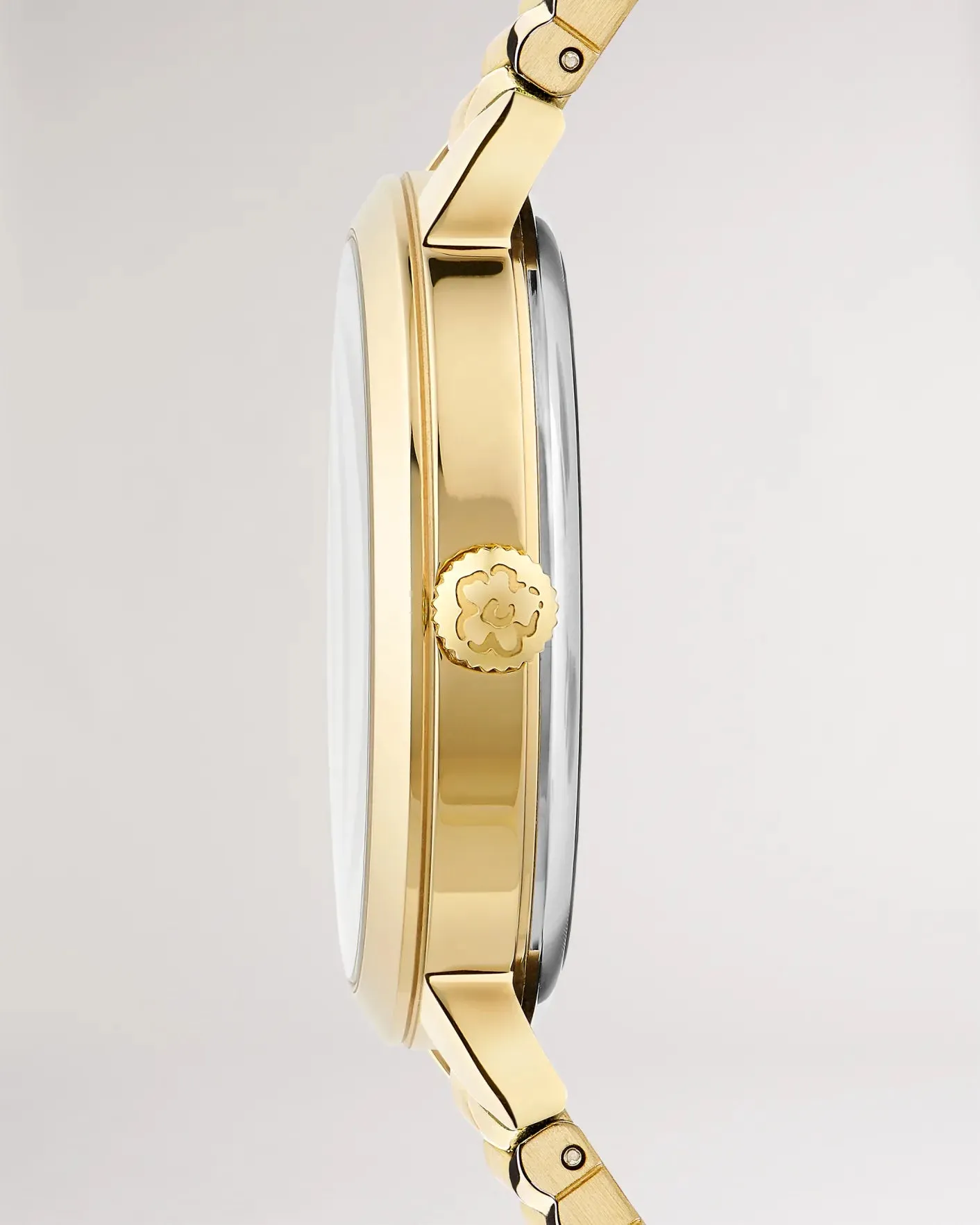 Ted Baker - Lillli Gold Magnolia Dial Bracelet Watch