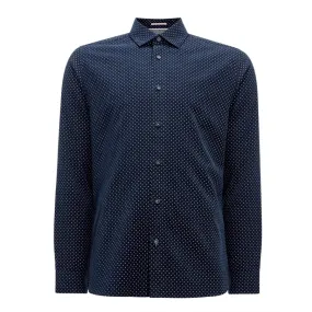 Ted Baker - ROKABI Printed Shirt in Navy