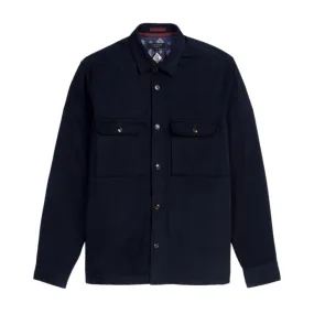 Ted Baker - SCON Twill Overshirt in Navy