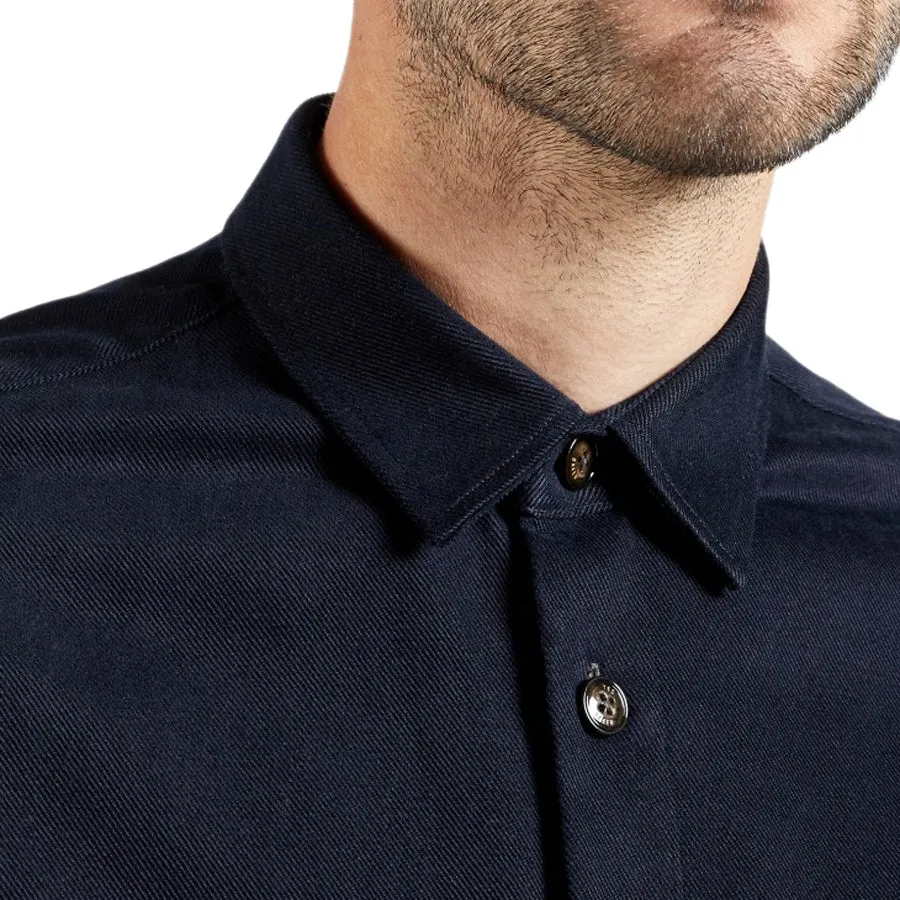 Ted Baker - SCON Twill Overshirt in Navy