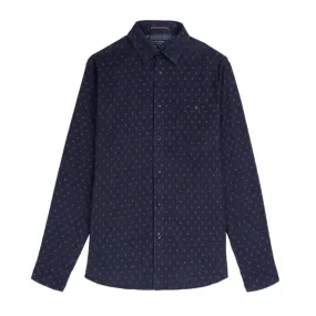 Ted Baker - SPOONIE Cord Shirt in Navy