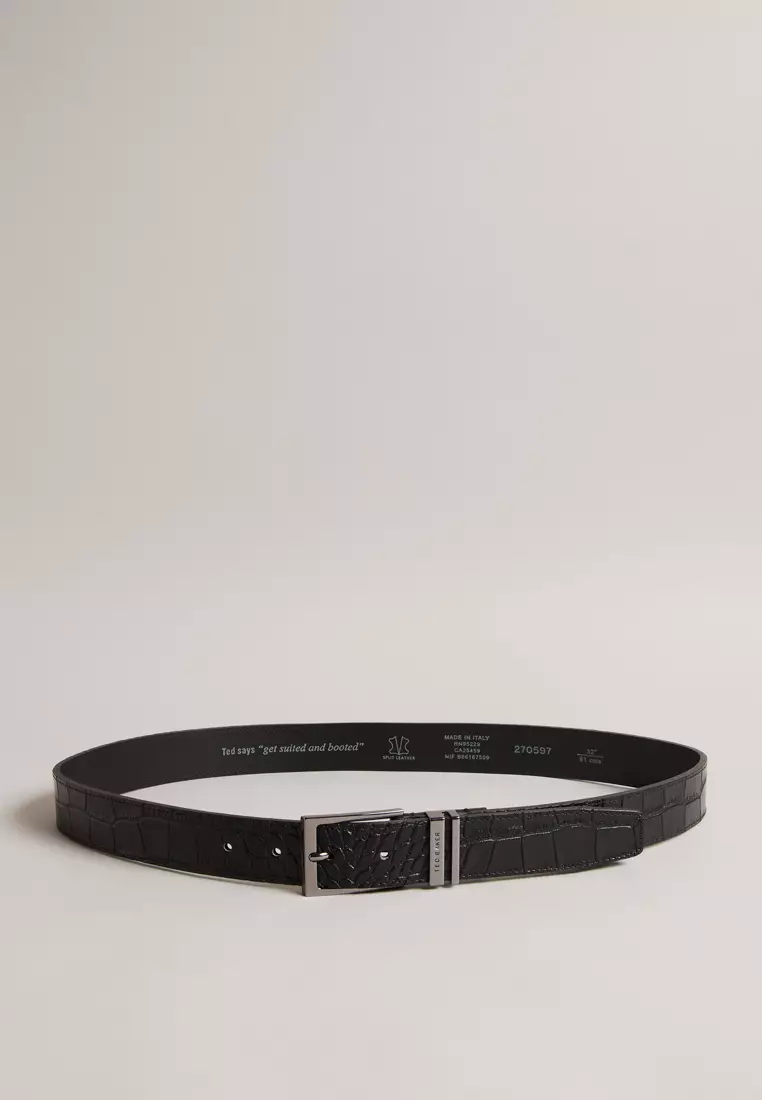 Ted Baker Ted Baker Fabiar Croc Effect Belt