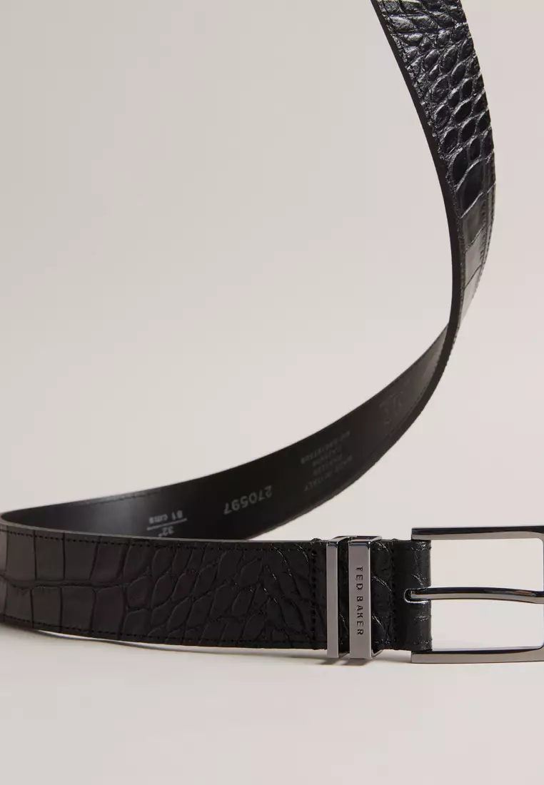 Ted Baker Ted Baker Fabiar Croc Effect Belt