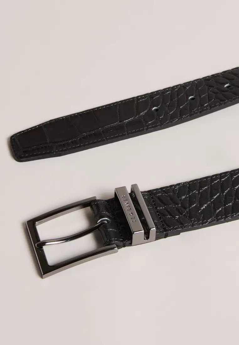 Ted Baker Ted Baker Fabiar Croc Effect Belt