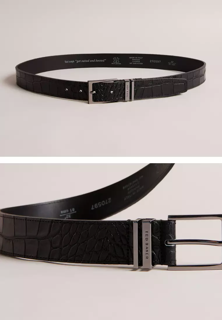 Ted Baker Ted Baker Fabiar Croc Effect Belt