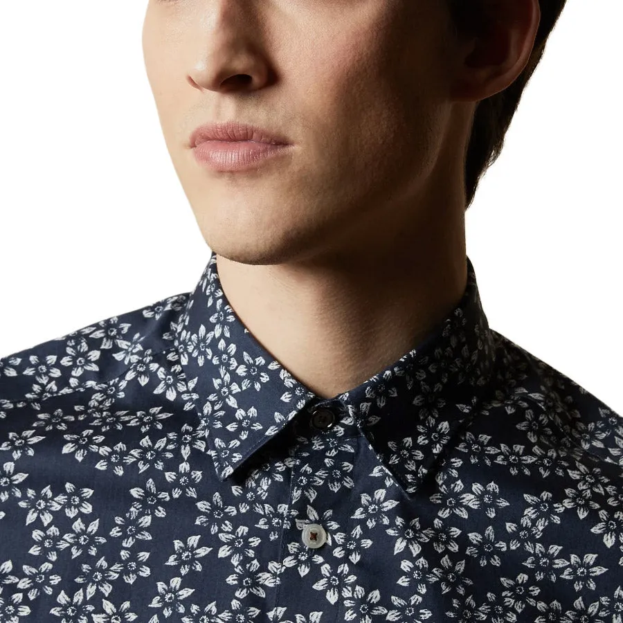 Ted Baker - YEPYEP Floral Shirt in Navy