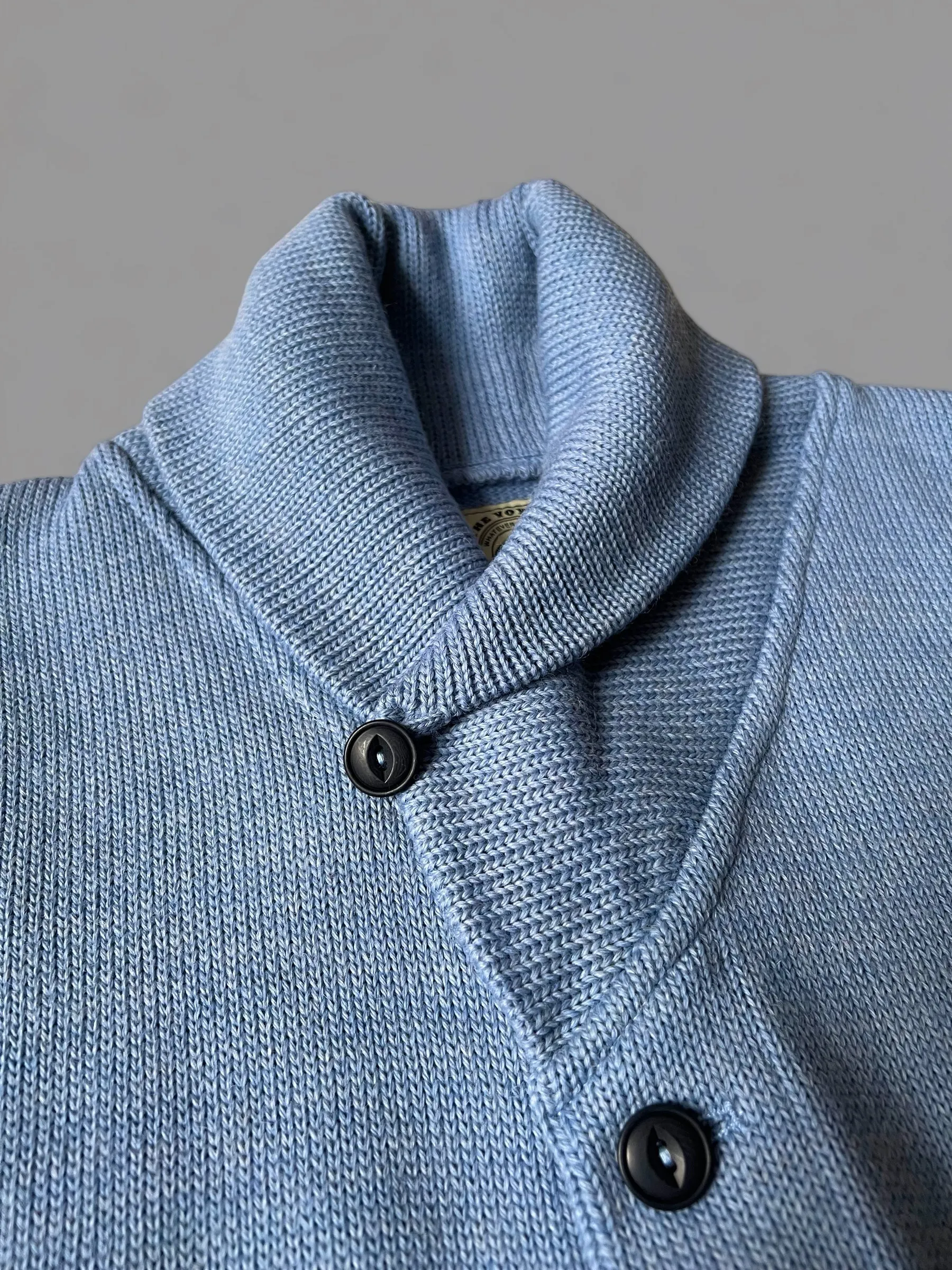 THE NEW VOYAGER CARDIGAN - SKY BLUE