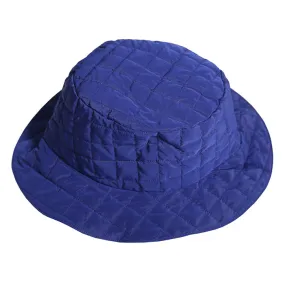 Tia Cibani Kids Child Down Bucket Hat Licorice Blue