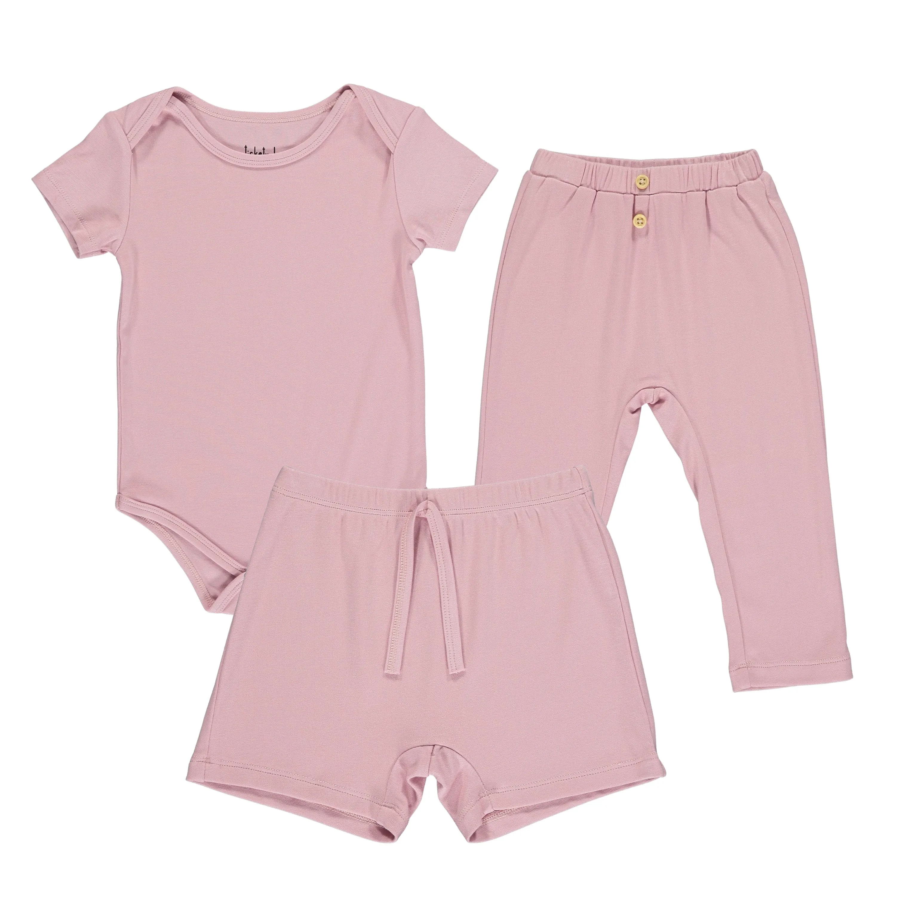 Tickety-Boo 3 Piece Girl Set Rose