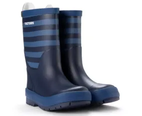 Tretorn Granna Rainboots- Blue Stripe