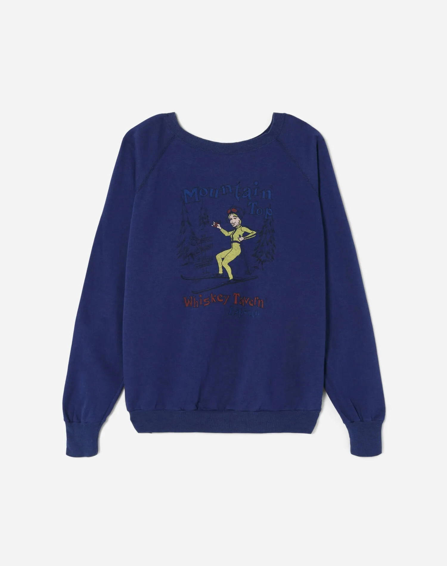 Upcycled Aspen Sweatshirt - Navy