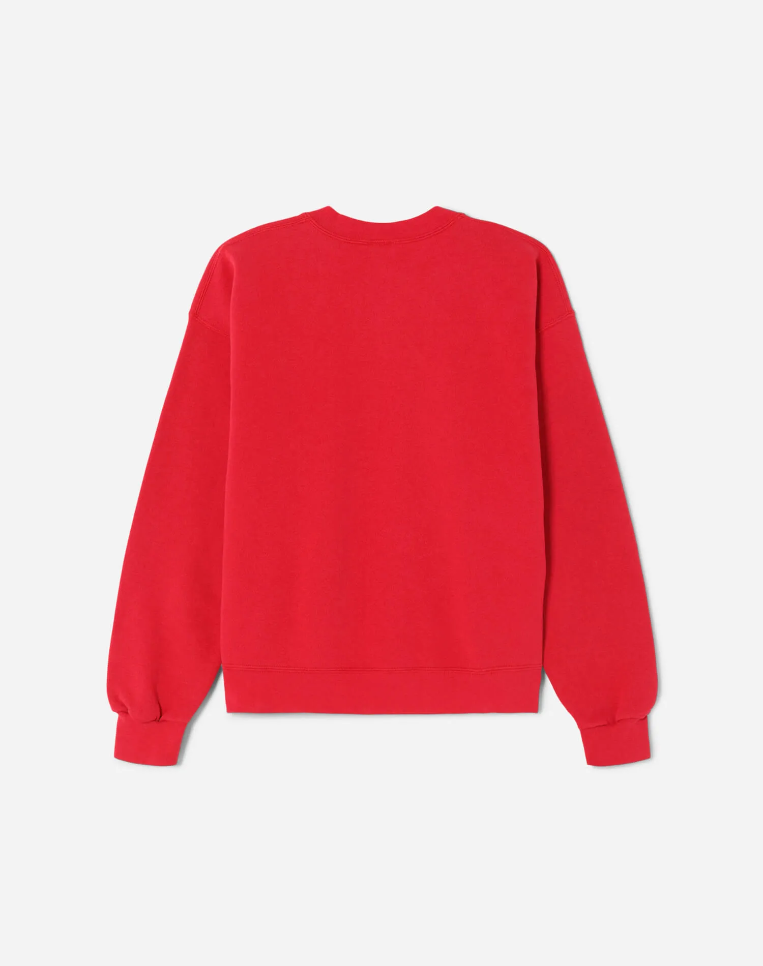 Upcycled Aspen Sweatshirt - Red