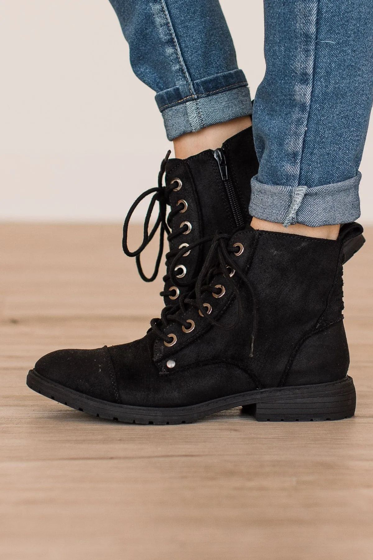 Very G Birdie Booties- Black