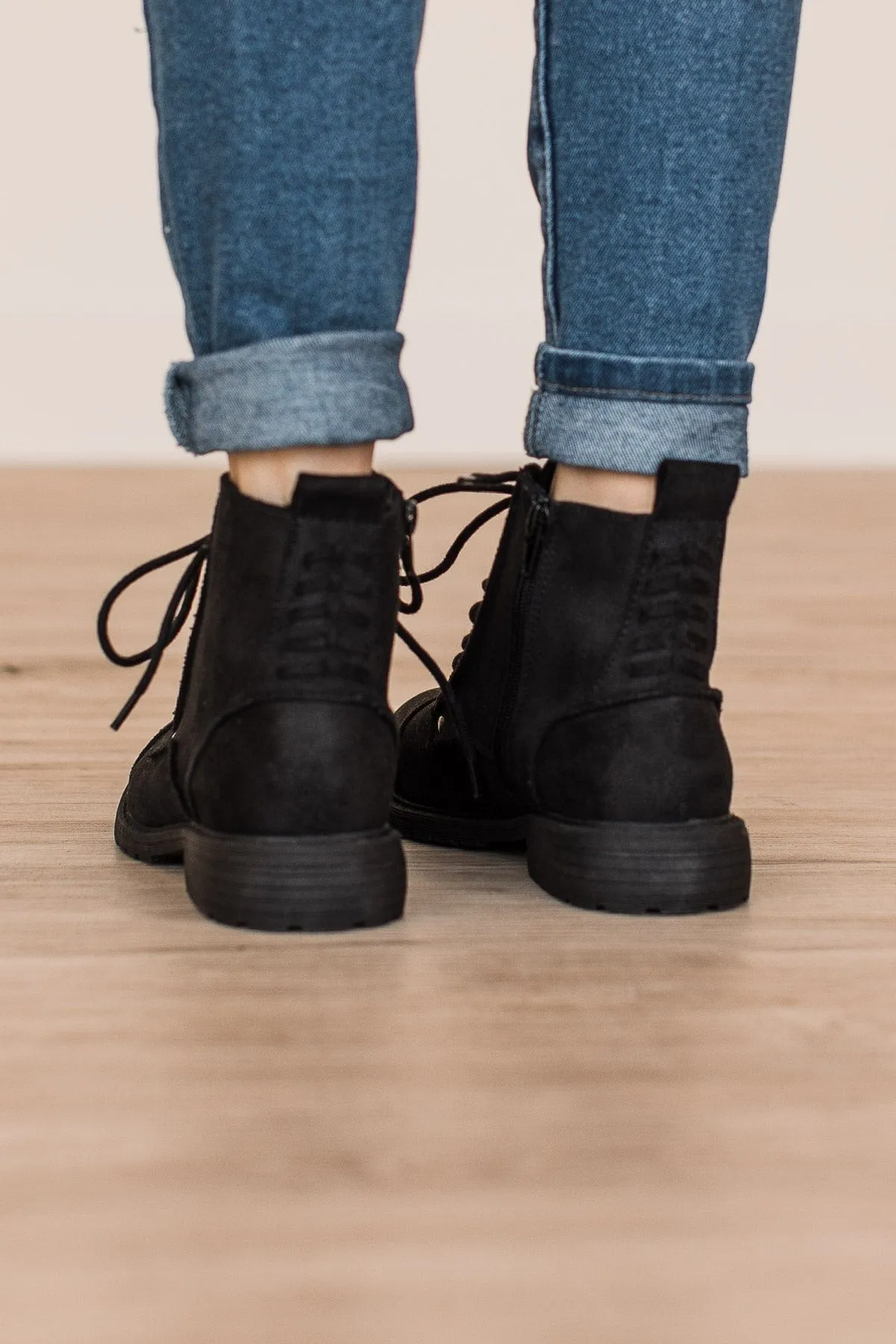 Very G Birdie Booties- Black