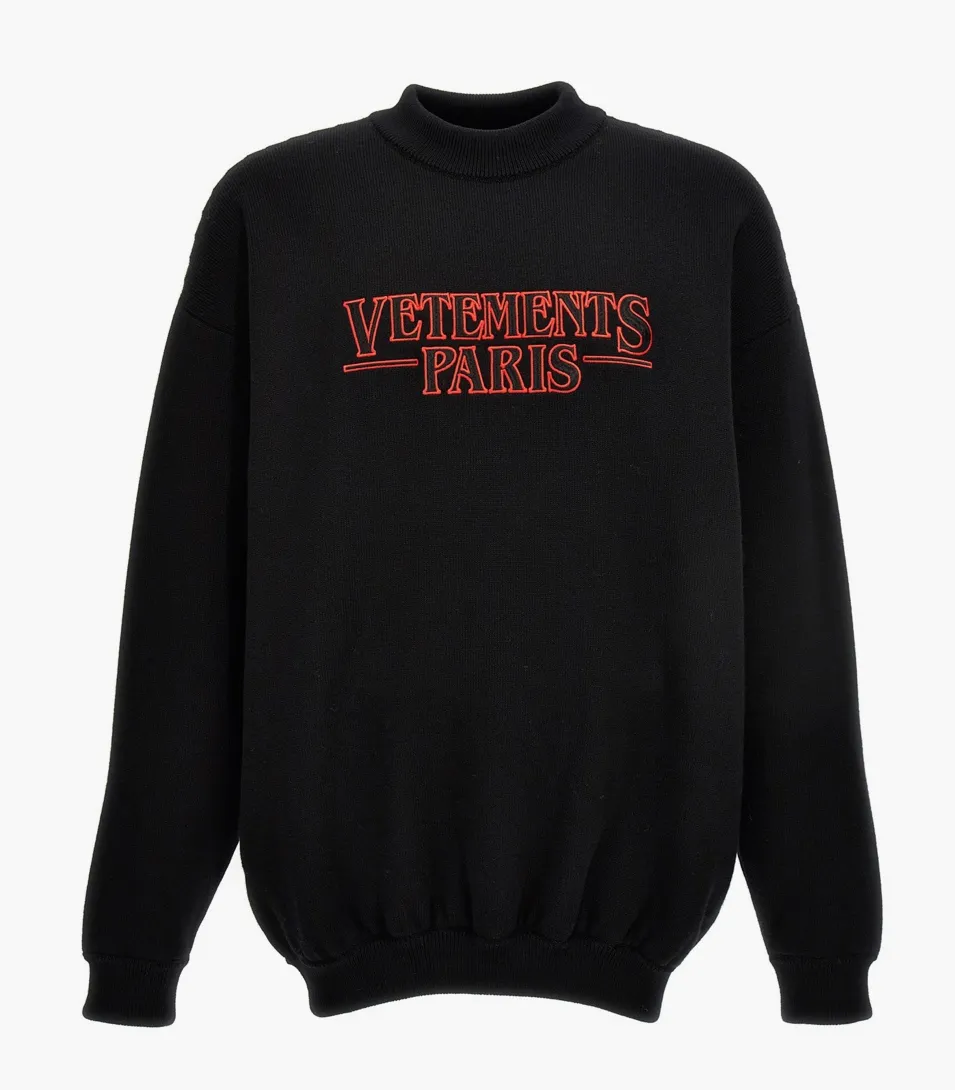 VETEMENTS  |Crew Neck Pullovers Unisex Wool Street Style U-Neck