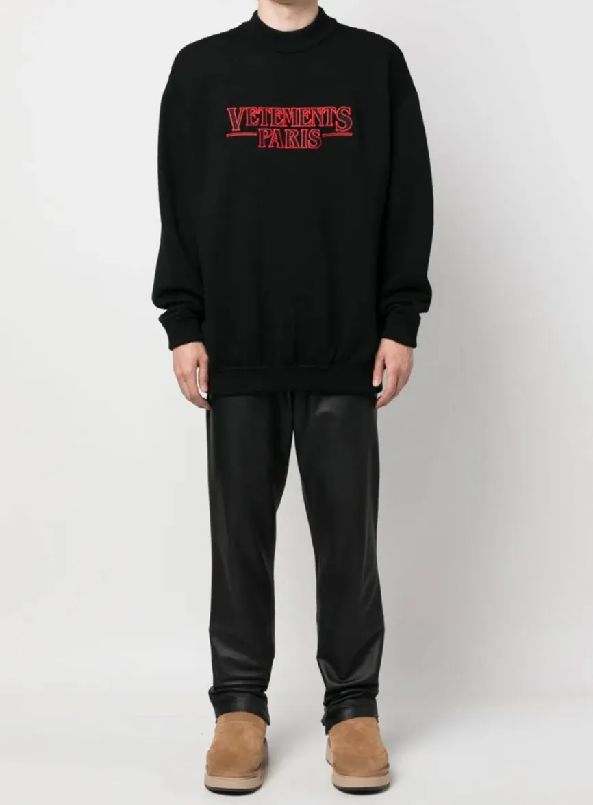 VETEMENTS  |Crew Neck Pullovers Unisex Wool Street Style U-Neck