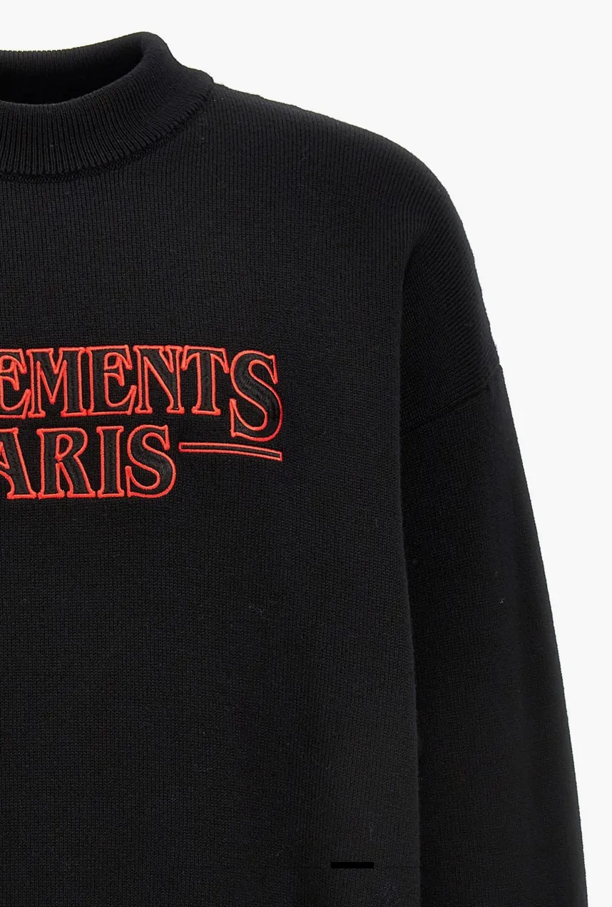 VETEMENTS  |Crew Neck Pullovers Unisex Wool Street Style U-Neck