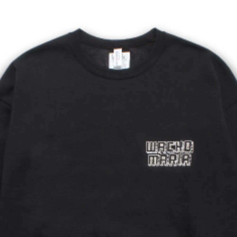 WACKO MARIA  |Crew Neck Pullovers Street Style Long Sleeves Plain Cotton