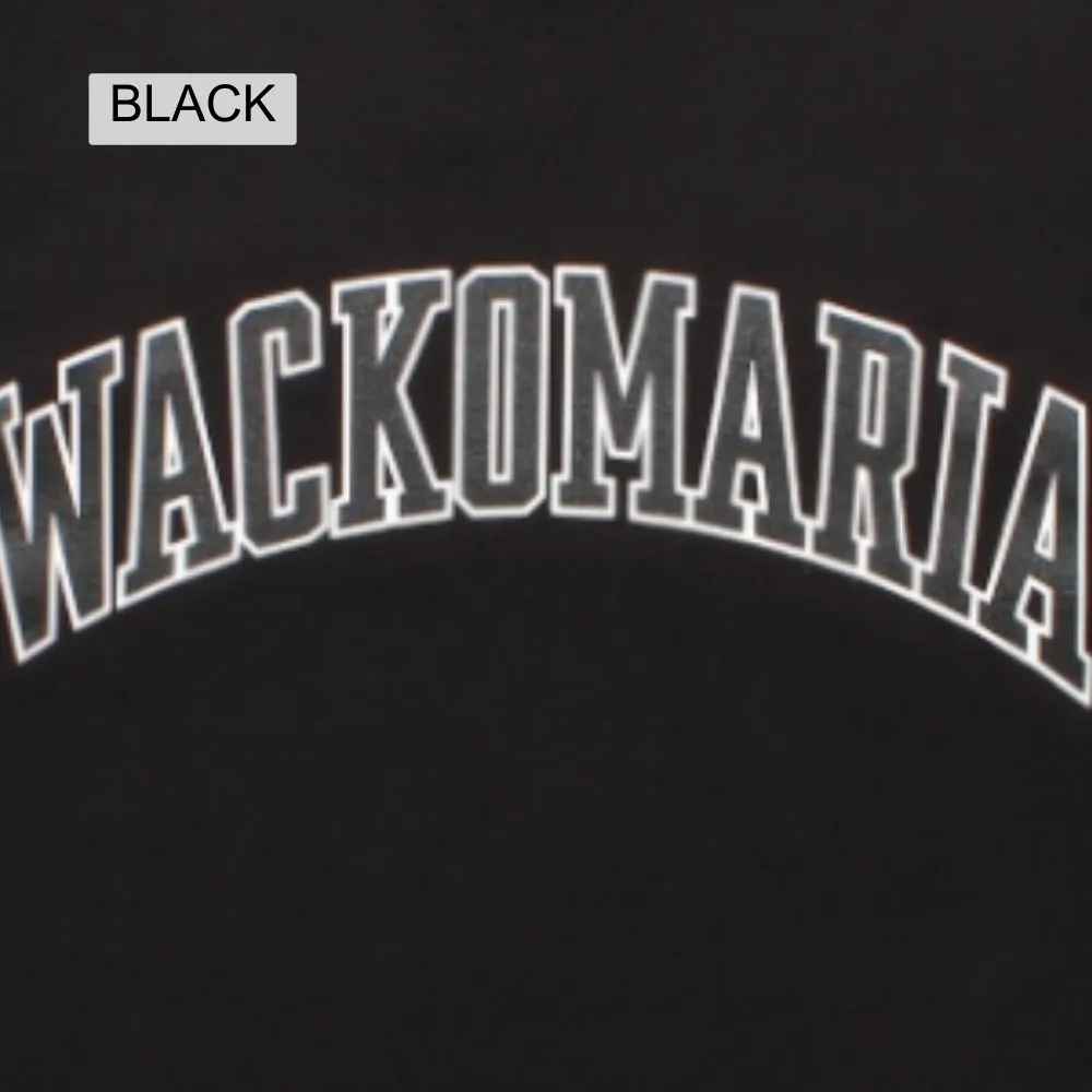 WACKO MARIA  |Crew Neck Pullovers Unisex Street Style Plain Cotton