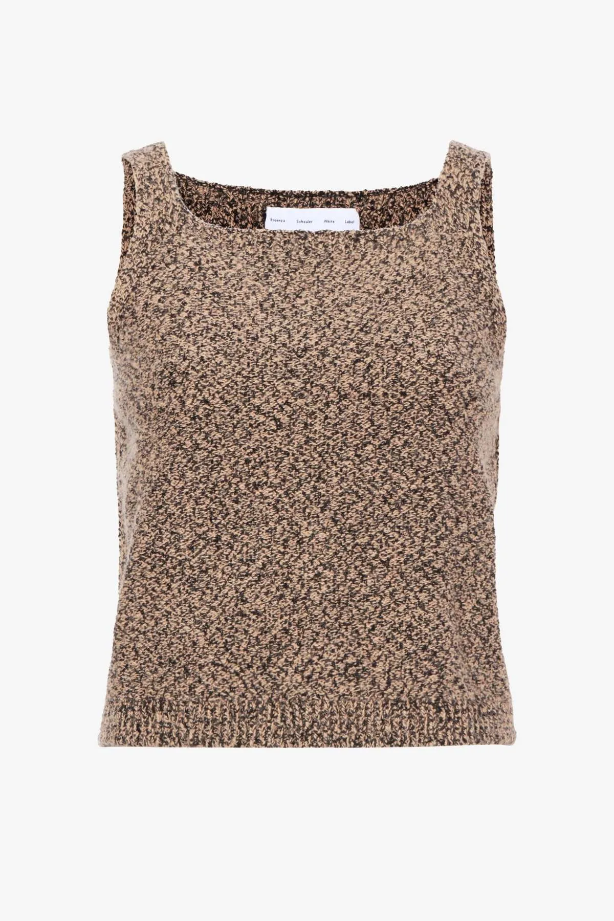 White Label Drew Marled Knits Sweater - Camel/Black