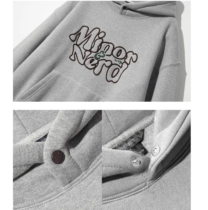 WV PROJECT  |Pullovers Unisex Studded Street Style Long Sleeves Cotton