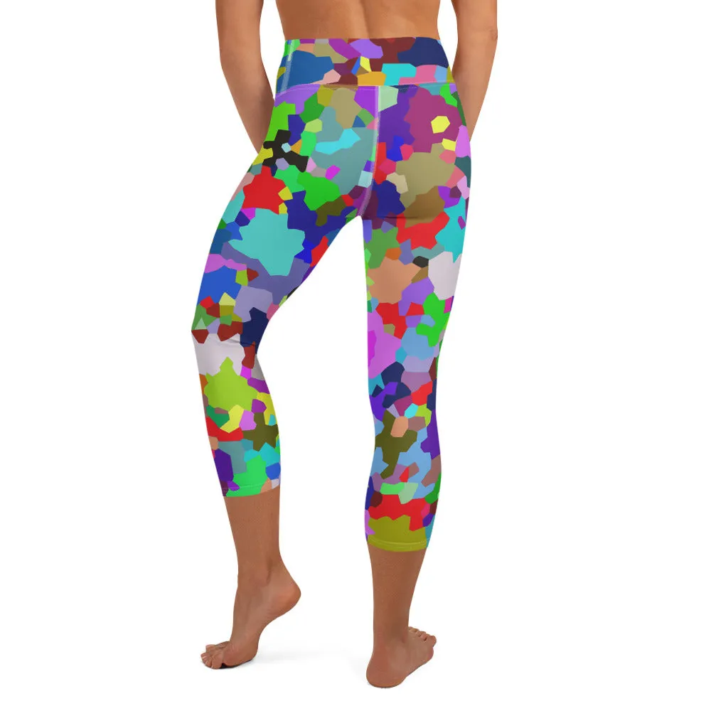 Yoga Capri Leggings Speckle