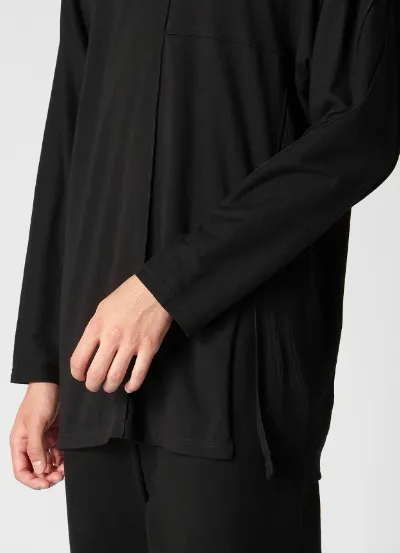 Yohji Yamamoto  |Pullovers Street Style U-Neck Long Sleeves Plain Cotton