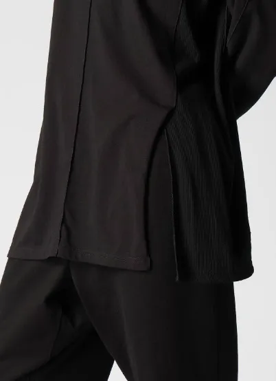 Yohji Yamamoto  |Pullovers Street Style U-Neck Long Sleeves Plain Cotton