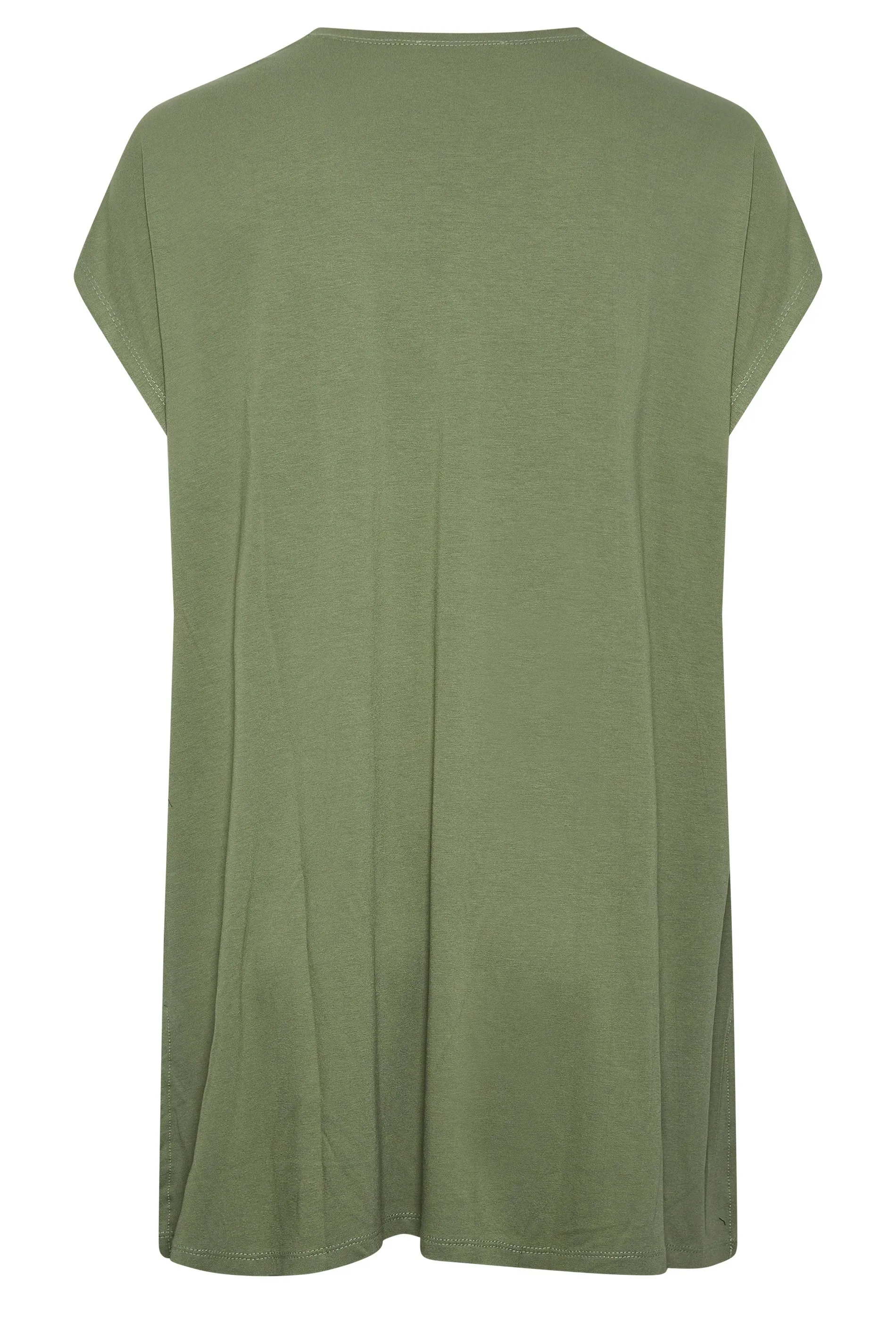 YOURS Curve Green Short Sleeve Cardigan